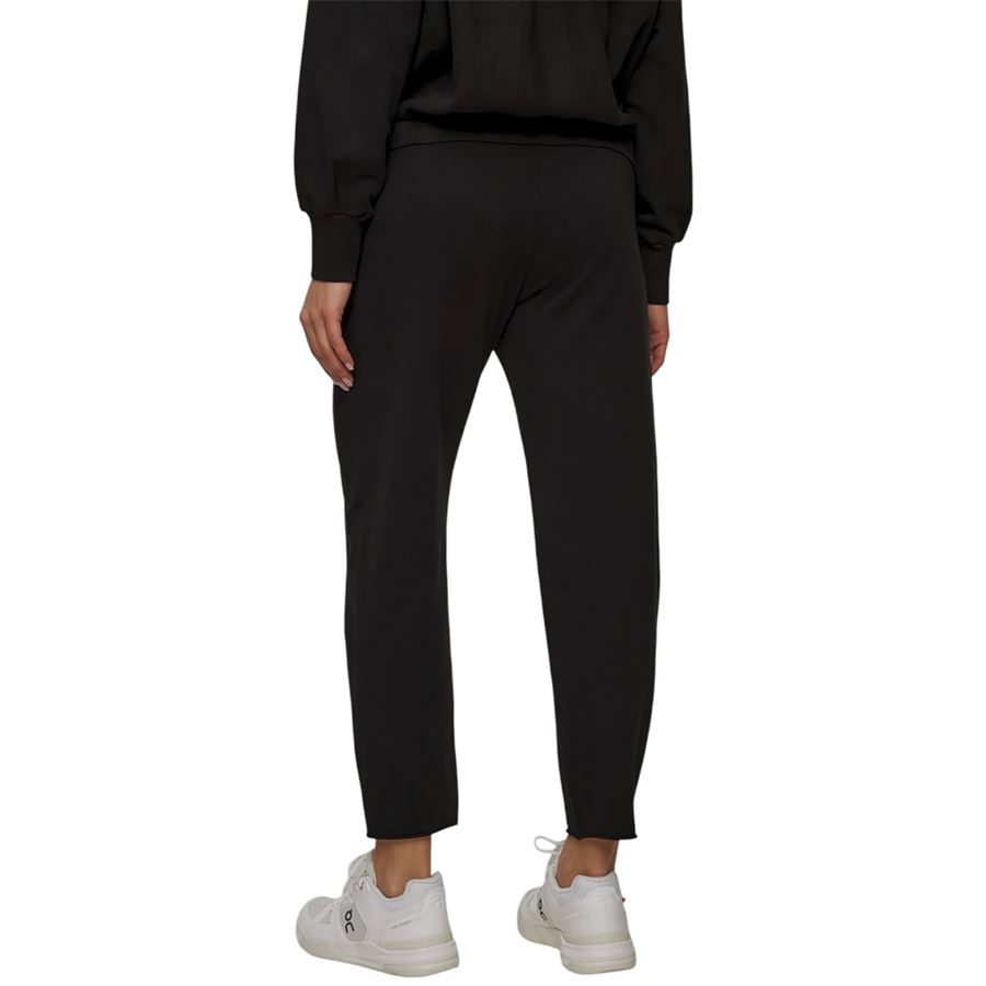 Pantalone tuta in felpa con dettagli in lino da donna Deha | D2244510009